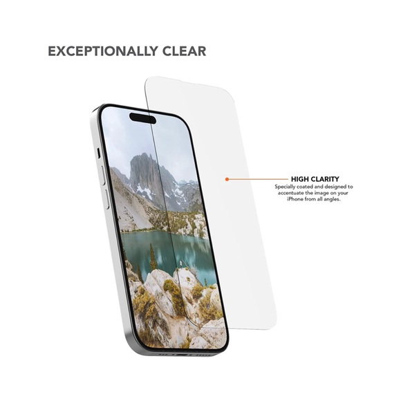ROKFORM iPhone 14 Pro Max Tempered Glass Screen Protector, 2 Pack - Picture 3 of 4